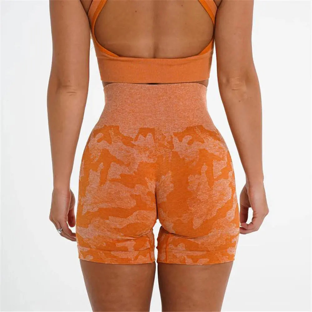 Camo Seamless Shorts Elevate