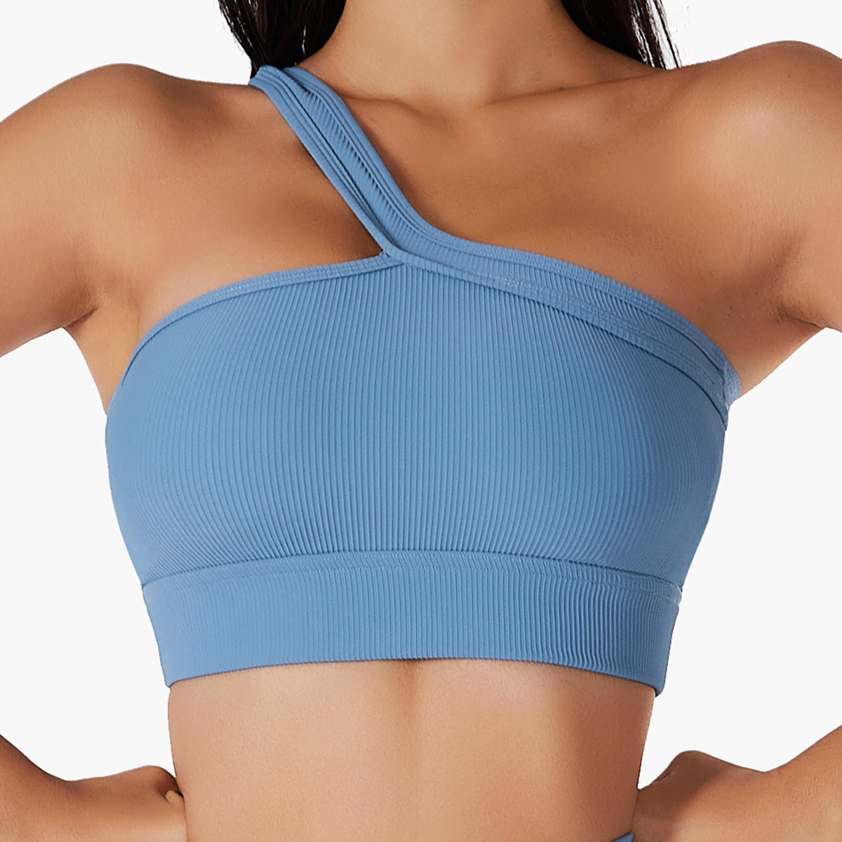 One Shoulder Sports Bra